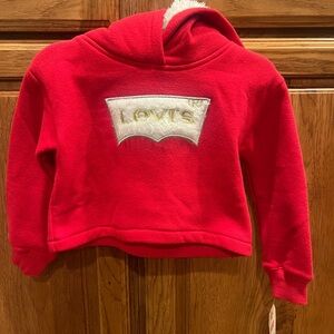 Levi's Kids Bright Red Hoodie